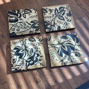 Set of 4 pictures. 14” x 14” each. Purchased for $29.99 each.